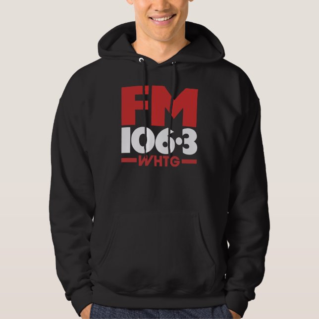 WHTG 106.3 FM Radio T - Shirt _ Hoodie (Vorderseite)