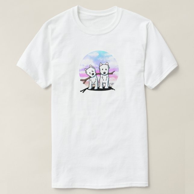 WHWT Beach Duo T-Shirt (Design vorne)