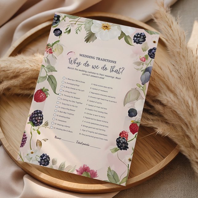 Why Do We Do That Wedding Traditions Game (Von Creator hochgeladen)
