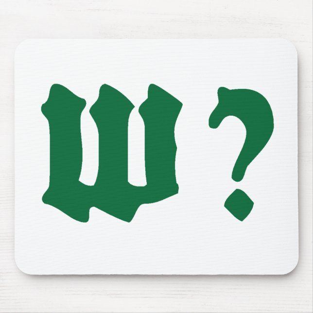 WHY WHERE MOUSEPAD (Vorne)