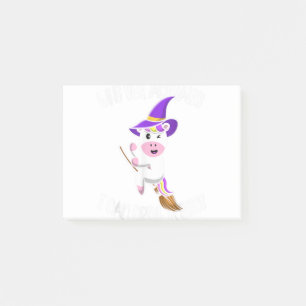Why Yes Actually I Can Drive A Stick Woman Hallowe Post-it Klebezettel