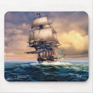 Whydah Küchen-historisches Mousepad