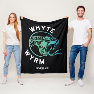 Whyte Wyrm-Logo Fleecedecke
