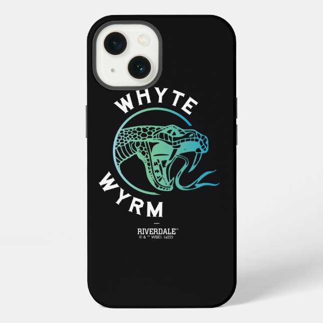 Whyte Wyrm-Logo iPhone Hülle (Rückseite)