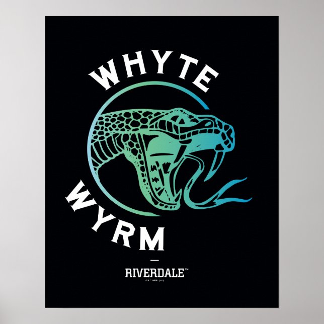 Whyte Wyrm-Logo Poster (Vorne)
