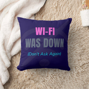 Wi-Fi war deaktiviert (Frag nicht wieder) Kissen