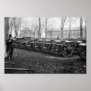 Wiard Kanonen im Arsenal: 1862 Poster
