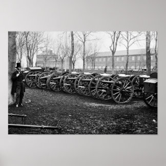 Wiard Kanonen im Arsenal: 1862 Poster