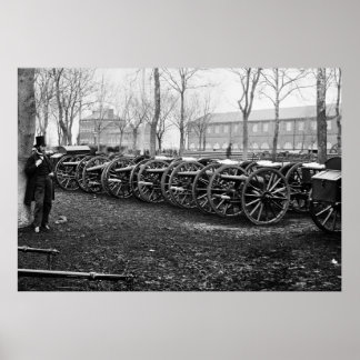 Wiard Kanonen im Arsenal: 1862 Poster