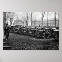 Wiard Kanonen im Arsenal: 1862