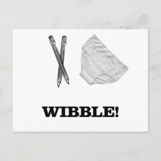 Wibble Postkarte