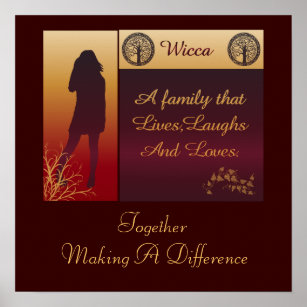 Wicca A Family Poster
