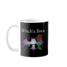 Wicca der Brew der Hexe Schläger-Rosen-Schwarzes
