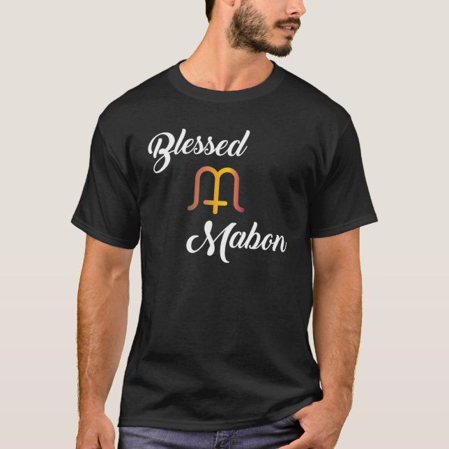 Wicca Mabon Sabbath T-Shirt (Vorderseite)