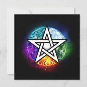 Wicca-Pentagramm Ankündigung