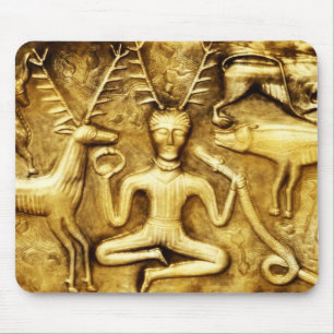 Wicca Rustica: Gundestrup großer Kessel Cernunnos Mousepad
