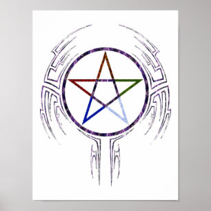 Wicca Stammes- Poster