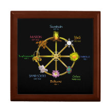 Wicca Wheel of the Year Sabbats Geschenkboxen