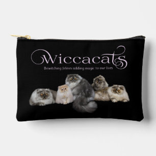 WiccaCats kleine Reißbeutel Zubehörtasche