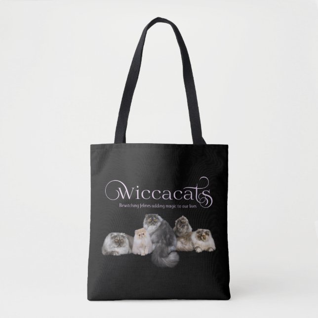 WiccaCats Totbeutel (Vorderseite)
