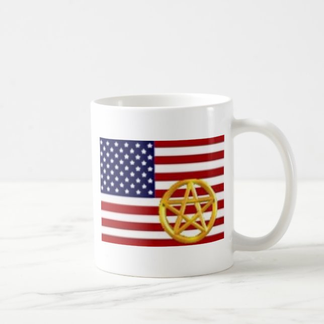 Wiccan Amerika Kaffeetasse (Rechts)