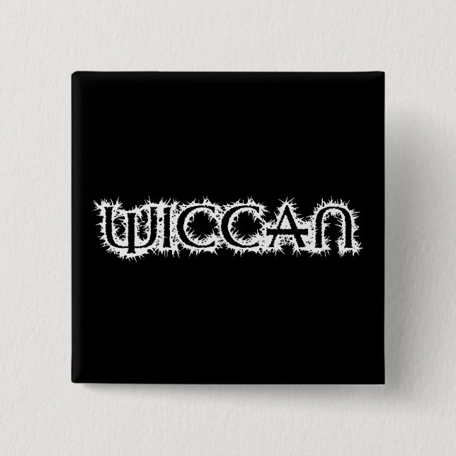 wiccan button (Vorderseite)