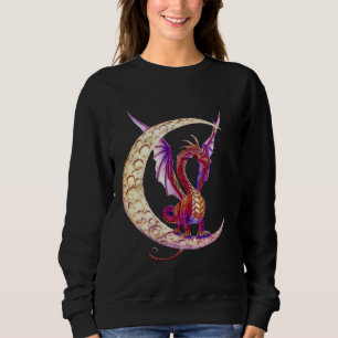 Wiccan Dragon 1 Grafik Sweatshirt