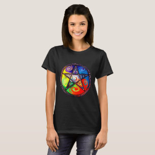 Wiccan Five Elements T-Shirt