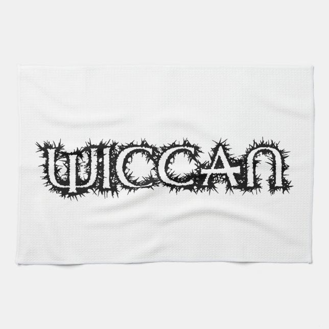 wiccan geschirrtuch (Horizontal)