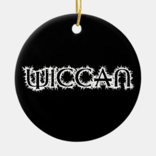 wiccan keramik ornament