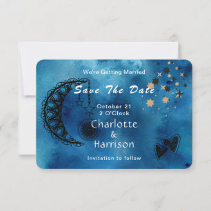 Wiccan Magic Constellation Ungewöhnliche Hochzeit Save The Date