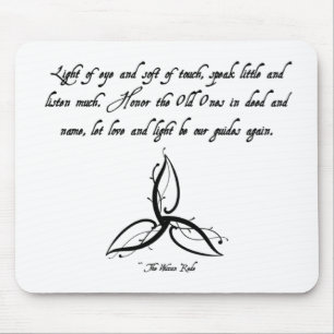 wiccan mousepad