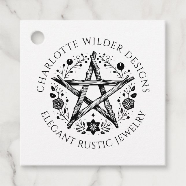 Wiccan Pagan Juwelier Geschenkanhänger (Vorderseite)