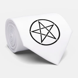 Wiccan Pentagramm (Pentagram) Neck Tie Krawatte