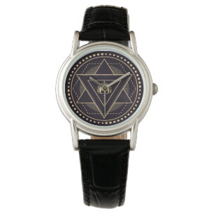 Wiccan-Symbol Armbanduhr