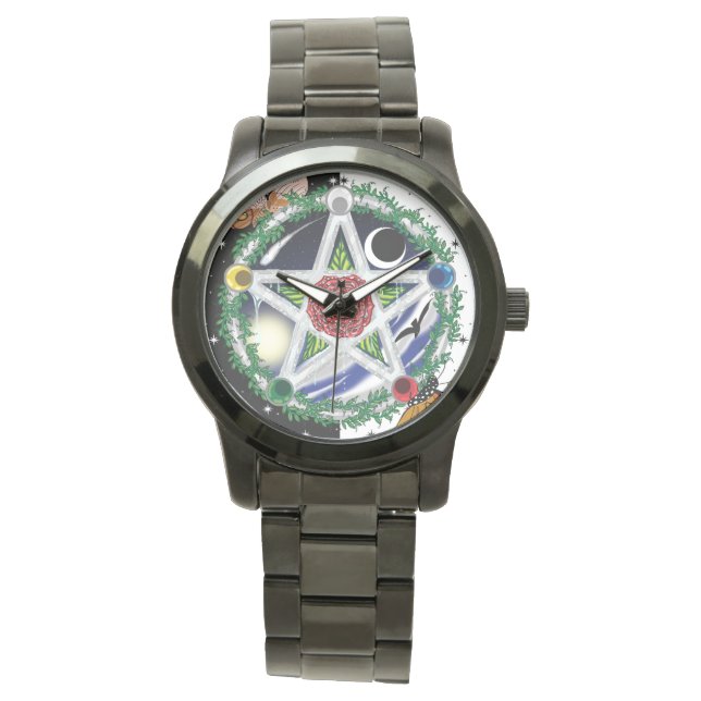 Wiccan Watches Armbanduhr (Vorderseite)