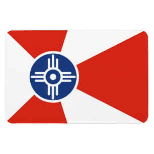 Wichita City flagge Kansas Staat America Country Magnet