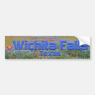 Wichita Falls Texas Autoaufkleber