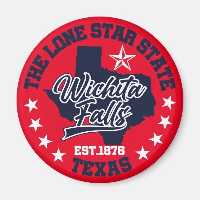 Wichita Falls, Texas Magnet (Vorne)