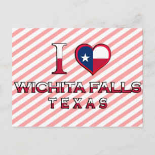 Wichita Falls, Texas Postkarte