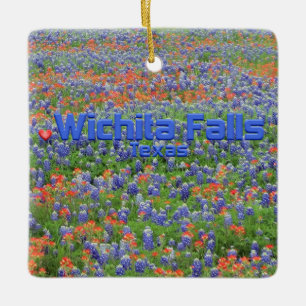 Wichita Falls TX Keramikornament