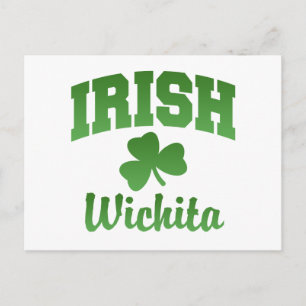 Wichita Irish Postcard Postkarte