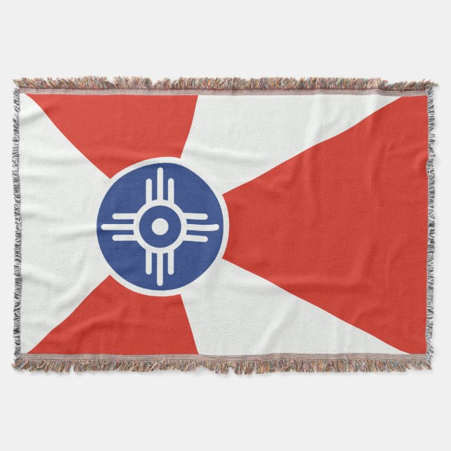 Wichita Kansas ICT Flag Decke (Vorderseite)