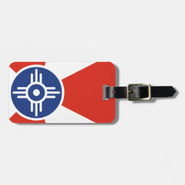 Wichita Kansas ICT Flag Gepäckanhänger