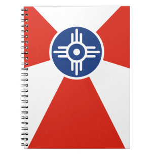 Wichita Kansas ICT Flag Notizblock