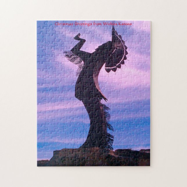 Wichita Kansas. Jigsaw Puzzle (Vertikal)