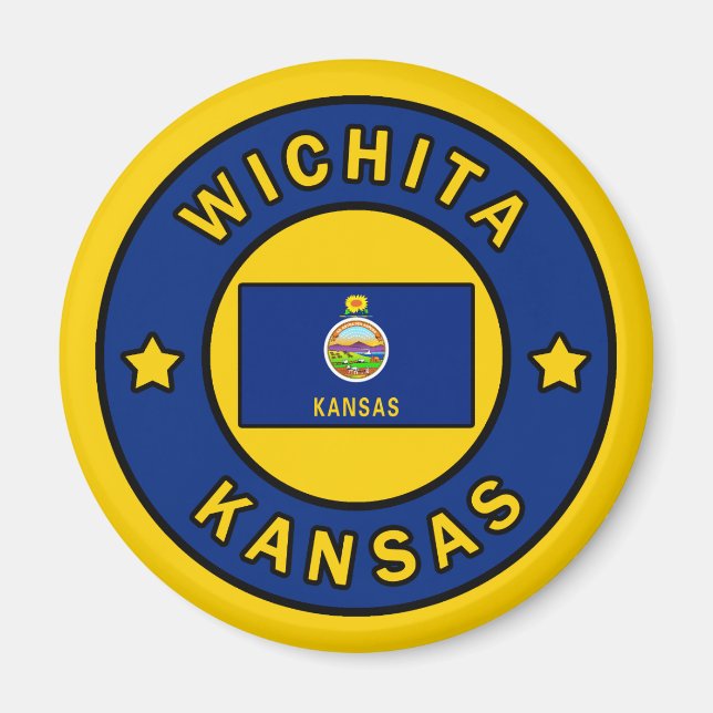 Wichita Kansas Magnet (Vorne)