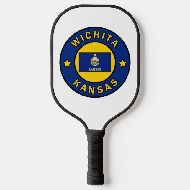 Wichita Kansas Pickleball Schläger (Vorderseite)