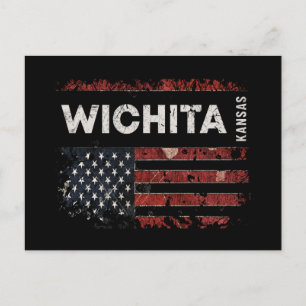Wichita Kansas Postkarte