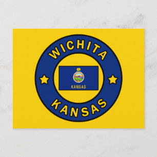 Wichita Kansas Postkarte